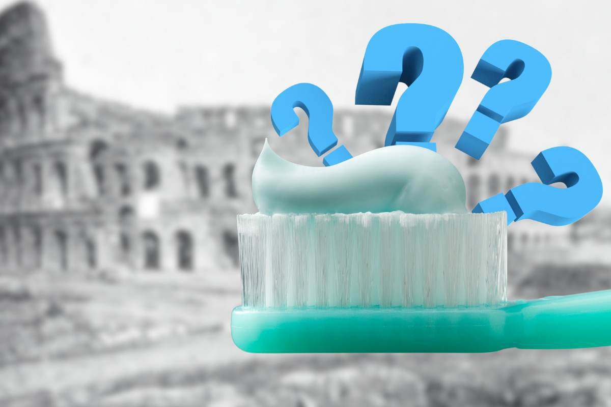 come si lavavano i denti gli antichi romani