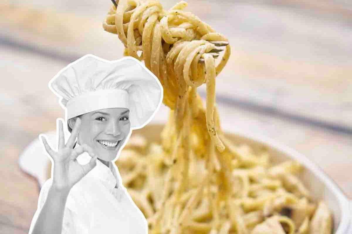 la ricetta corretta della carbonara