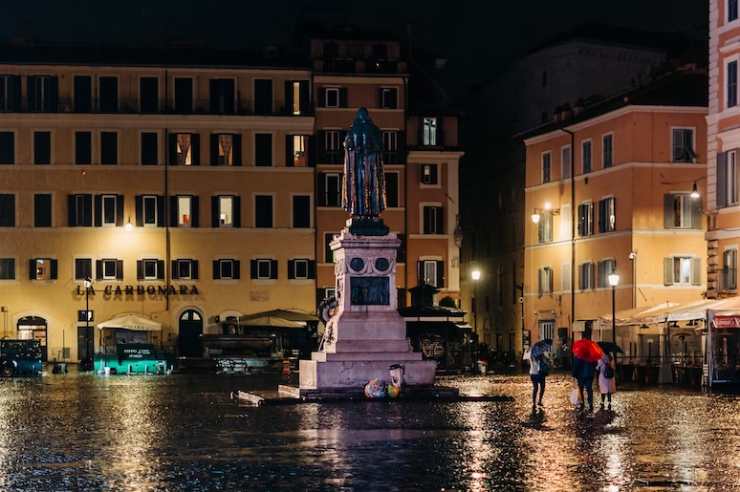 Dopo il caldo a Roma arriva la pioggia