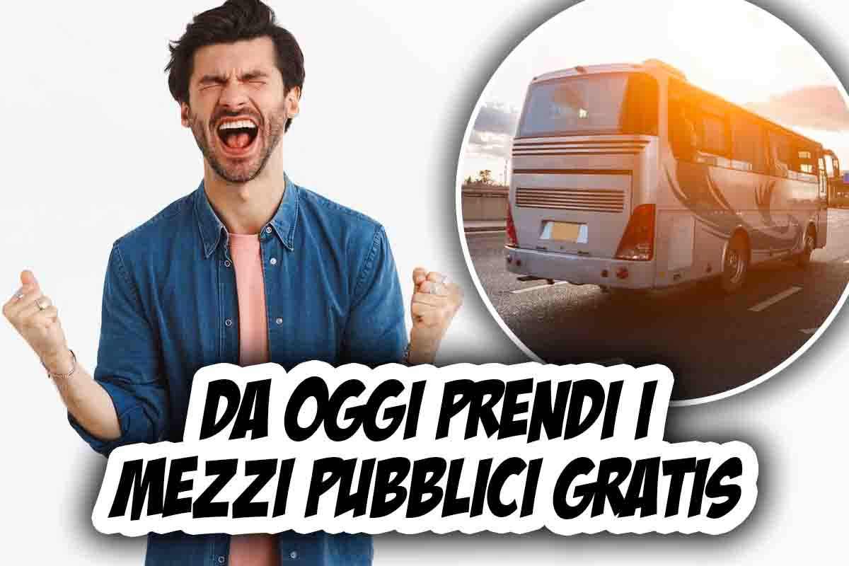 Gli studenti potranno viaggiare gratis sui mezzi di trasporto