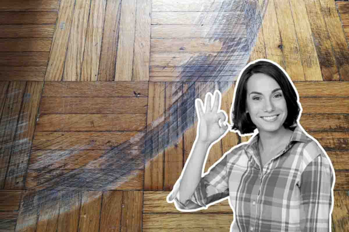 Graffi su parquet: il rimedio naturale per eliminarli