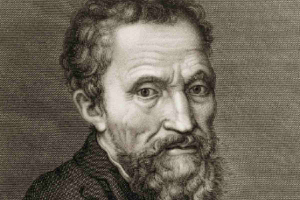 Autoritratto Michelangelo Giudizio Universale.