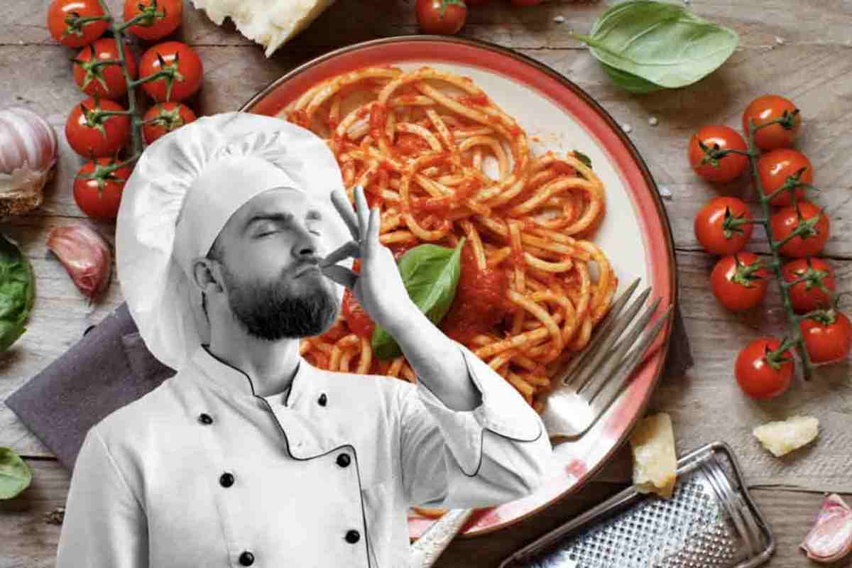 spaghetti pomodoro gourmet
