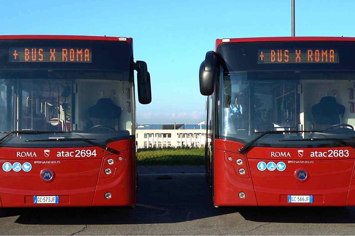 autobus atac corse roma 