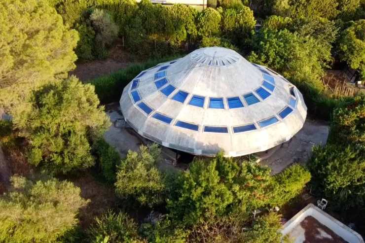 Casa ufo gallicano nel lazio 