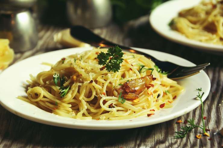 segreto ricetta pasta aglio e olio