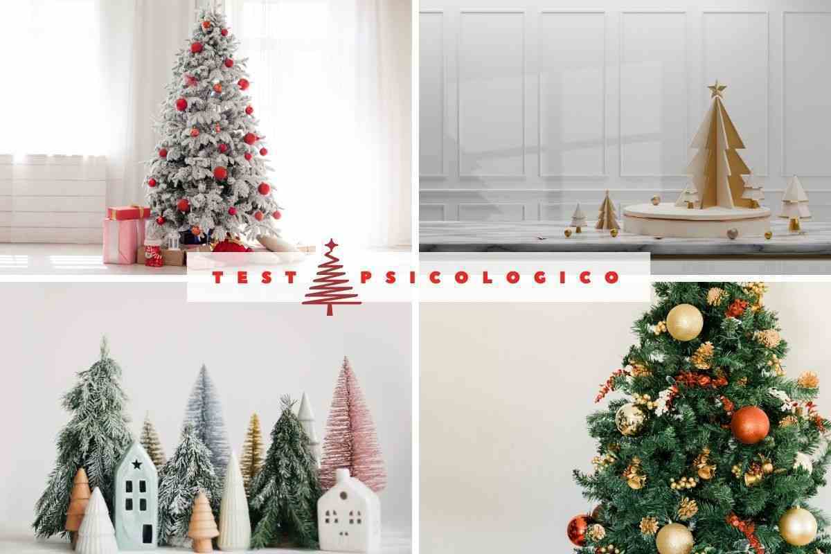 test albero natale personalità