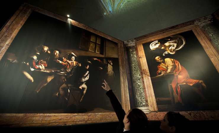 Vedere Caravaggio a Roma