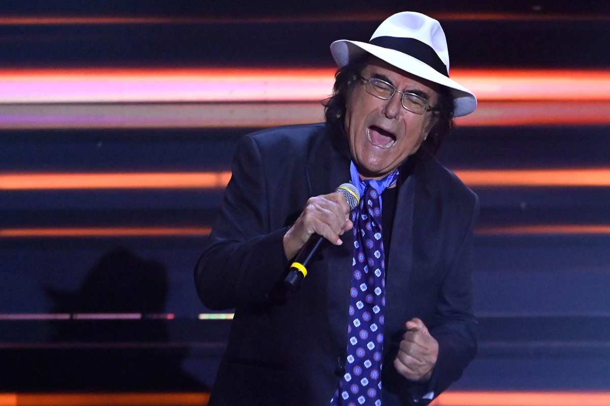 al bano si arrabbia