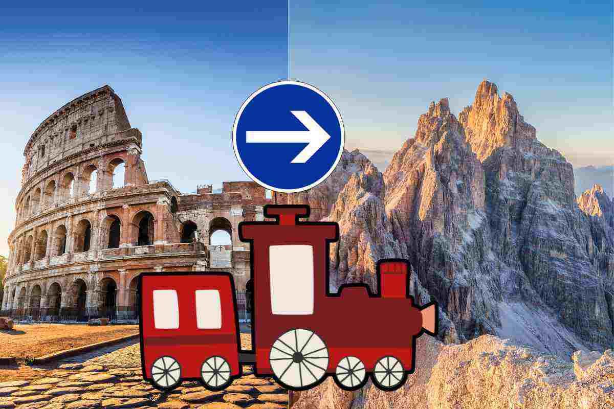 da roma alle dolomiti in treno