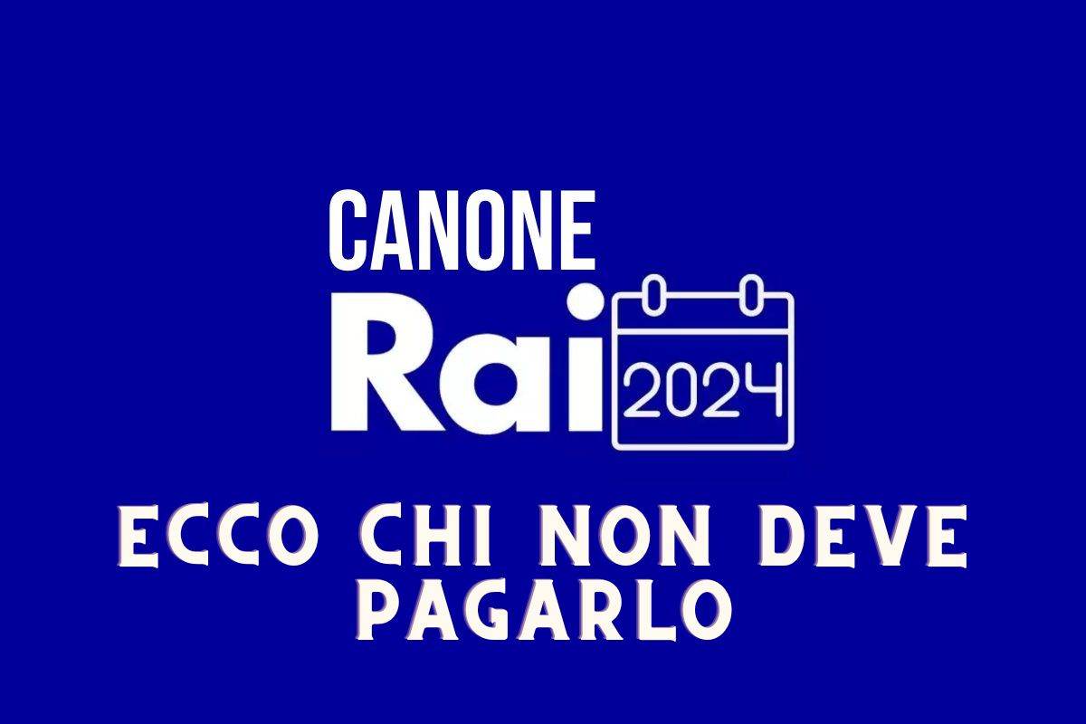 canone rai esenzione